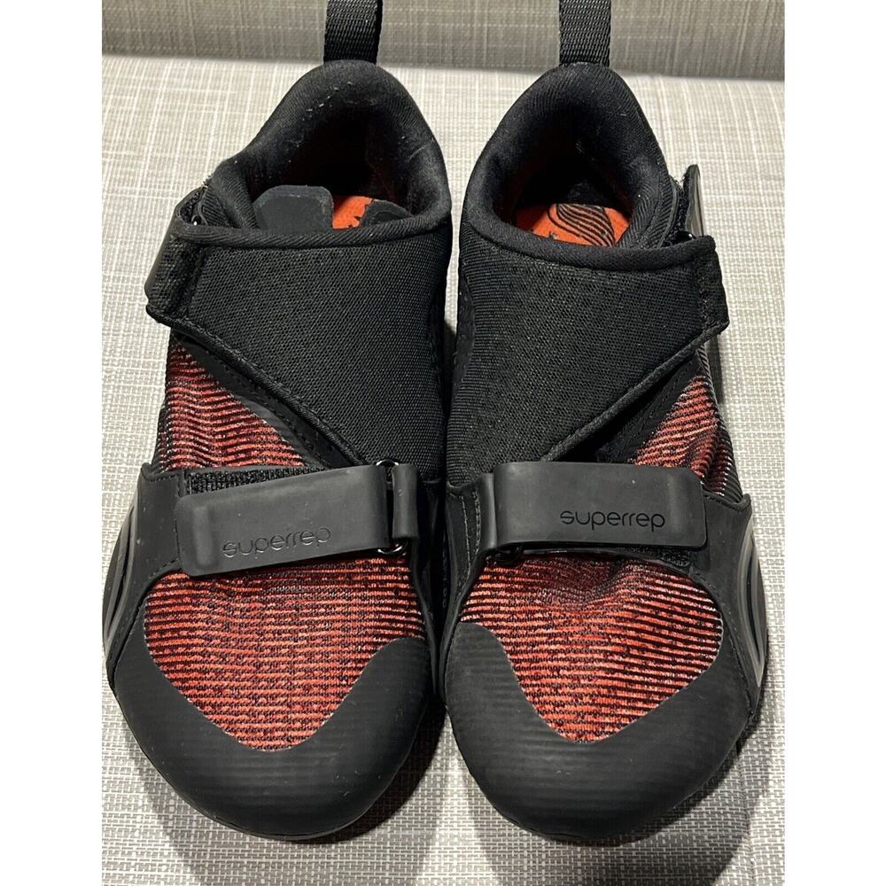 NIKE SuperRep Black Hyper Crimson Indoor Cycling Shoes Mens Sz 6.5